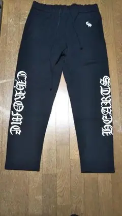 激レア】CHROME HEARTS スウェットパンツ ダガーロゴ ブラック - メルカリ