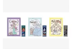 ディズニープリンセス1番くじ Dreaming Flowers K賞 3枚セット