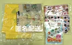 (新品未使用)ミスド福袋　ポケモンエコバッグ　ポーチ　ジッパーバッグまとめ売り