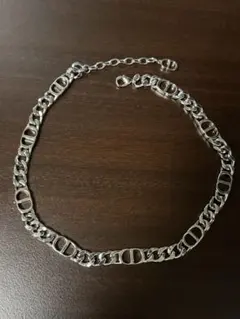 美品 Christian Dior CD icon チェーンリンクネックレスのサムネイル