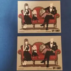 SPY×FAMILY　特典イラストカード　2枚セット