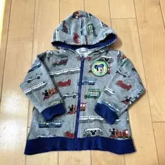 ディズニーリゾート リゾートライン ビークル ミッキージップ パーカー 90cm