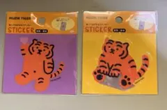 MUZIK TIGER ステッカー 2枚セット