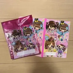 【平成レトロ】小学生 ボタン付きファイル ノート 文房具