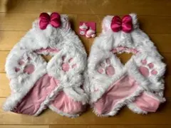 マリーちゃんマフラーファンキャップ　ヘアピン