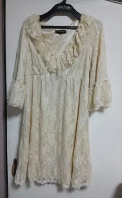 ☆彡JAYRO レース ミニワンピース