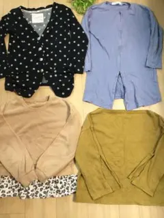 お得‼︎4枚セット★130 カーディガン トレーナー ロンT