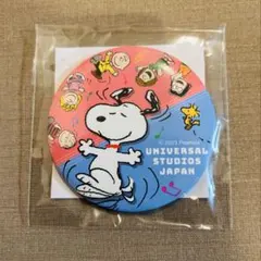 新品　USJ 限定 スヌーピー 缶バッジ　非売品