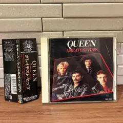 【QUEEN(クイーン)】「Greatest Hits」国内盤 歌詞カード・帯付