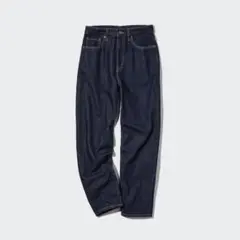 UNIQLO ペグトップハイライズジーンズ　69NAVY 24