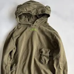 ✨美品✨ DIESEL ディーゼル　カーキ　ギミックパーカーM相当