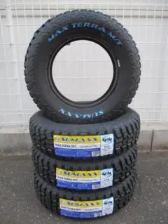 送料込☆モンスタテレーングリッパーA/T☆175/80R16☆ホワイトレター