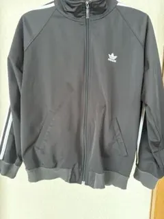【Vintage】アディダス〈トラックジャケット ブラック 90s 在原みゆ紀〉
