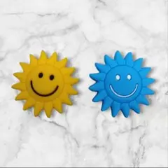 硬式テニス振動止　太陽デザイン2点セット