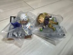 ジョジョ球　カプセルヒーローズ　ジョニィ、ジャイロ