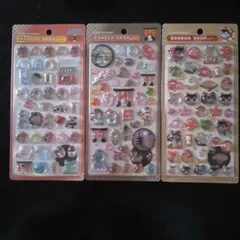 BONBON DROP 立体シール 3枚セット