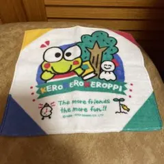 新品　サンリオ けろけろけろっぴ ミニタオル ハンカチ　レトロ