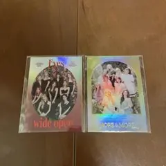 twice more&more,eyes wide open トレカ