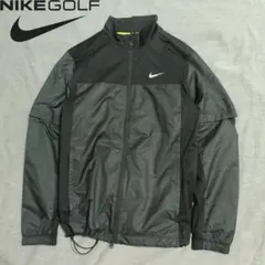 美品　NIKE　GOLF　ナイキゴルフ　 切り替え　2way ナイロンジャケット
