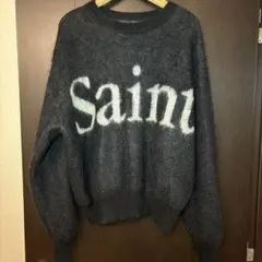 激レア tiji jojo着用Saint Mxxxxxx 23aw モヘアニット - メルカリ