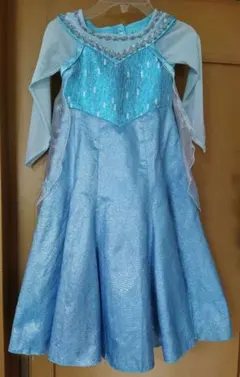 ディズニー　ビビディバビディブティック　公式ドレス エルサ 110のサムネイル