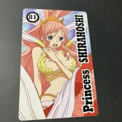 ワンピース カード しらほし姫 81のサムネイル