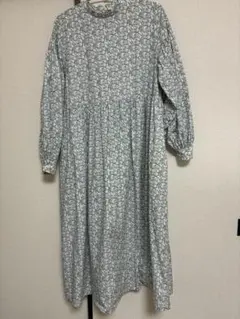 I am I in fact ウサギ柄 ロングワンピース 長袖 リバティ - メルカリ