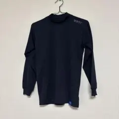 ZETT ネイビー 長袖 アンダーシャツ