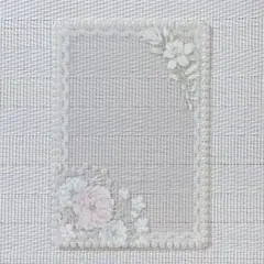 1324.硬質ケースデコ B7写真 ピンク