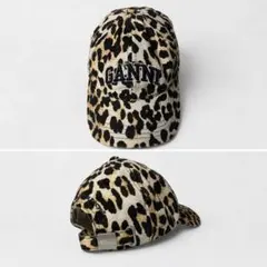 GANNI ヒョウ柄キャップのサムネイル