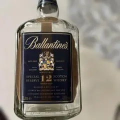 Ballantine's 12年 スコッチウイスキー 空瓶 1L