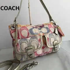 COACH Shoulder 2way Signature embroideryのサムネイル