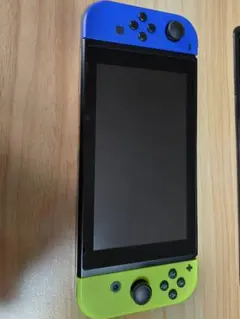 Nintendo Switch 青/黄色 本体 ドック付き - メルカリ