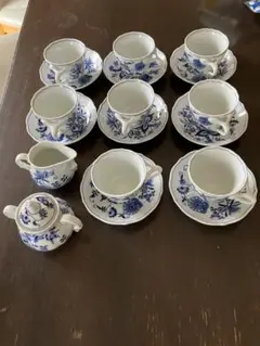 ロシア グジェリ焼 食卓セット - メルカリ
