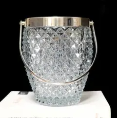 オールド・バカラ 1900年 金装飾 アイスペール ディアマン ビゾー カレ オールド・バカラ 1900年 金装飾 アイスペール ディアマン ビゾー カレ