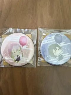 鬼滅の刃 ゆるふわランダム缶バッジ バルーンＶｅｒ． 伊黒小芭内 甘露寺蜜璃