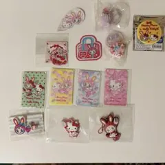 【メゾピアノ♡キティ】グッズまとめ売り　ステッカー/キーホルダーなど