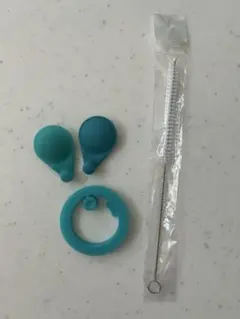 サーモス水筒 交換用パーツ パッキン シリコン製 3点セット ブラシ付きのサムネイル