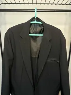 GU ブラック ジャケット メンズ M シンプル デザイン おしゃれ