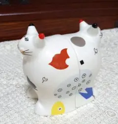 ビレロイボッホ　猫　調味料入れのサムネイル