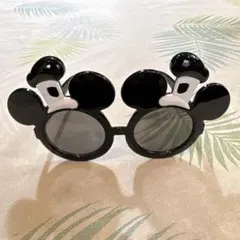 ディズニー　ミッキー型サングラス