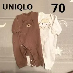 UNIQLO キルトカバーオール 2枚セット