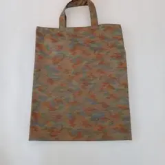 No.101ハンドメイド、リメイク着物トートバッグ／Ａ４サイズ収納可