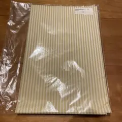 CHECK&STRIPE ストライプ マスタード 綿ローン　2.2m