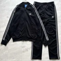 美品✨人気✨adidas トラックジャケット ジャージ 上下セット トレフォイル