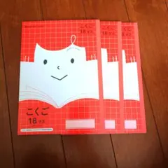 こくご18マス　学習ノート3冊セット ③のサムネイル