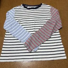 TOMMY JEANS ストライプ長袖Tシャツ Lサイズ