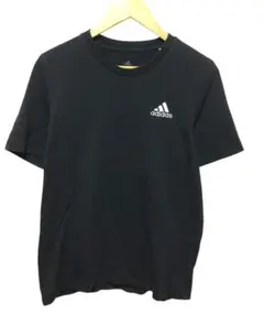 adidas　アディダス　黒　ｔシャツ 　Ｓサイズ　胸ロゴ