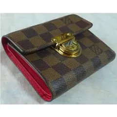 春財布❤ルイ ヴィトン ダミエ ポルトフォイユ コアラN60005