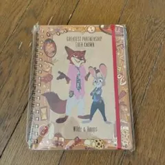 ズートピア2　ゴムバンド付きリングノート